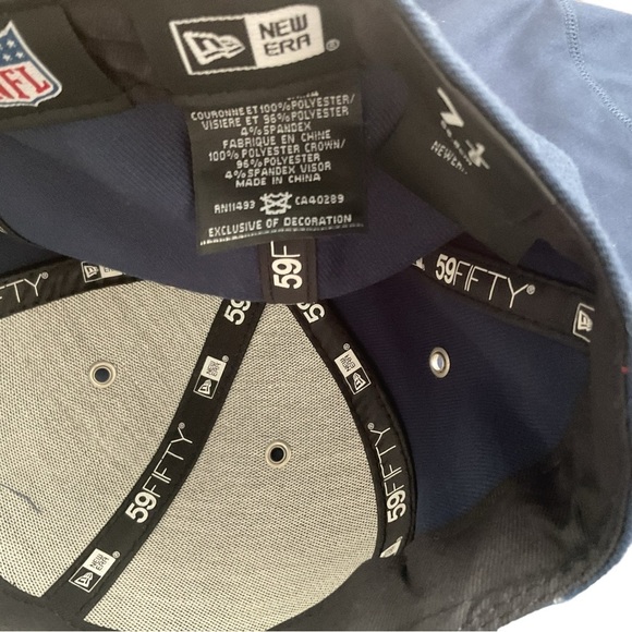 Team Apparel Los Angeles San Diego Charger Blue Hoodie Pullover Cap Hat Sz XXL - Picture 7 of 12